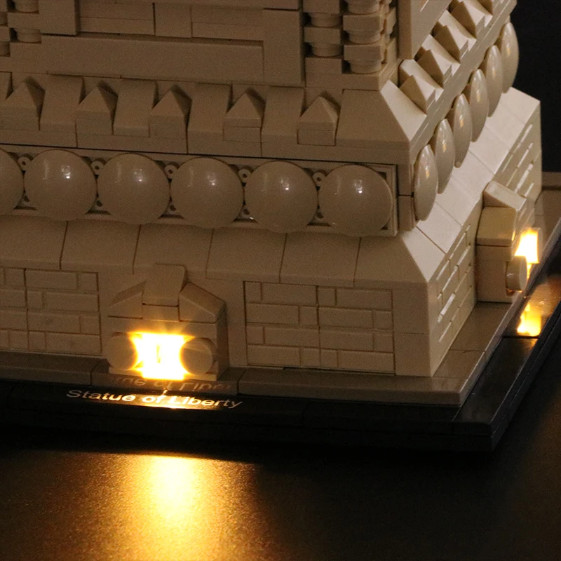 

The Led Light Sets Compatible For 21042 Statue Of Liberty Building Block Toys For Children (only Light Accessories+Battery Box)