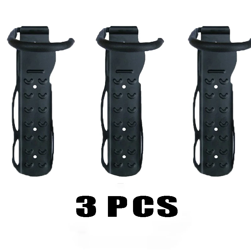 3 pcs Fixed hook Велосипедная стальная настенная подставка-держатель для велосипеда, велосипедная Вешалка с крюком, 30 кг, велосипедная настенная стойка, стойки, настенные стояночные стойки - Цвет: 3 pcs Fixed hook