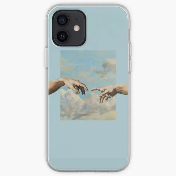 

Michaelangelo The Creation Of Adam Phone Phone Case for iPhone 6 6S 7 8 Plus X XS XR Max 5 5S SE 11 12 13 Pro Max Mini Cover