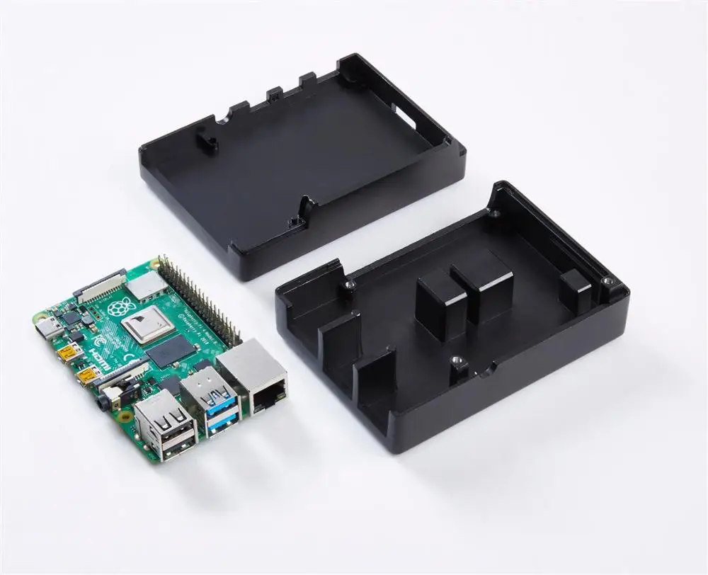 Чехол из алюминиевого сплава для Raspberry Pi 4 Model B чехол с пассивным охлаждением