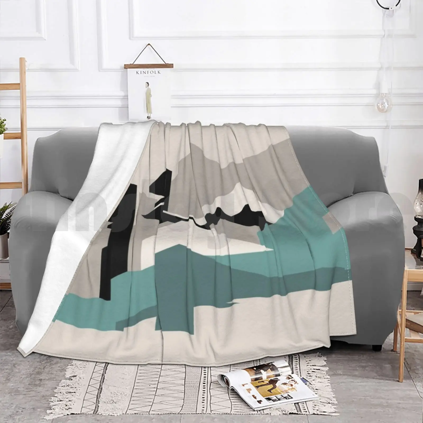 Одеяло Ae Envane для дивана кровати путешествий Autechre Warp Aphex двойные дизайнеры