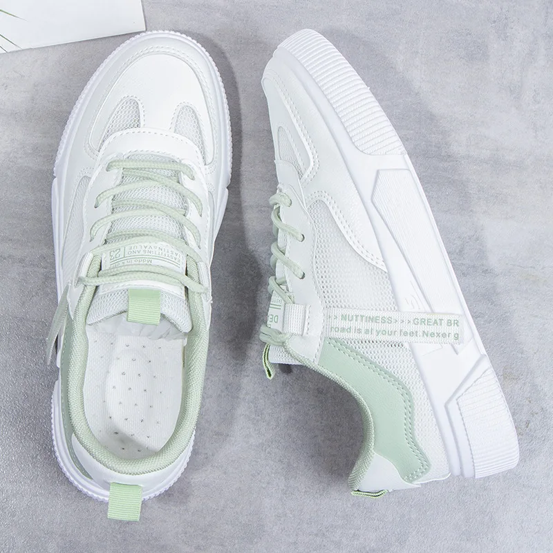 

Little white shoes women's 2020 spring and summer new wild hollow thin casual sports shoes net shoes women's breathable mesh sum