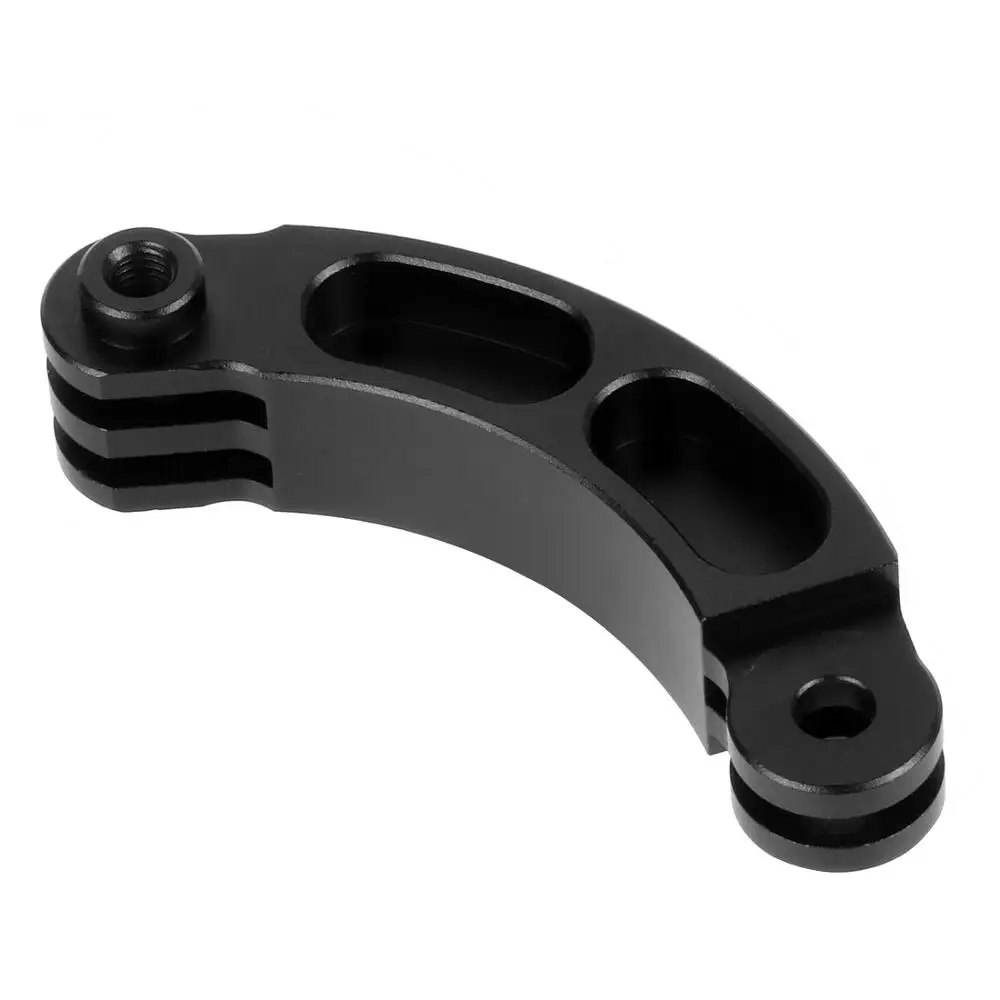 For Gopro 9 10 Accessories Helmet Extension Selfie Stick Arm Bracket Mount Curved aluminum CNC for Go Pro Hero Xiaomi Yi SJCAM |