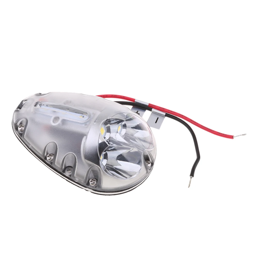 6300K 315LM светодиодный лодка морской лук док-огни поверхностного монтажа 12V