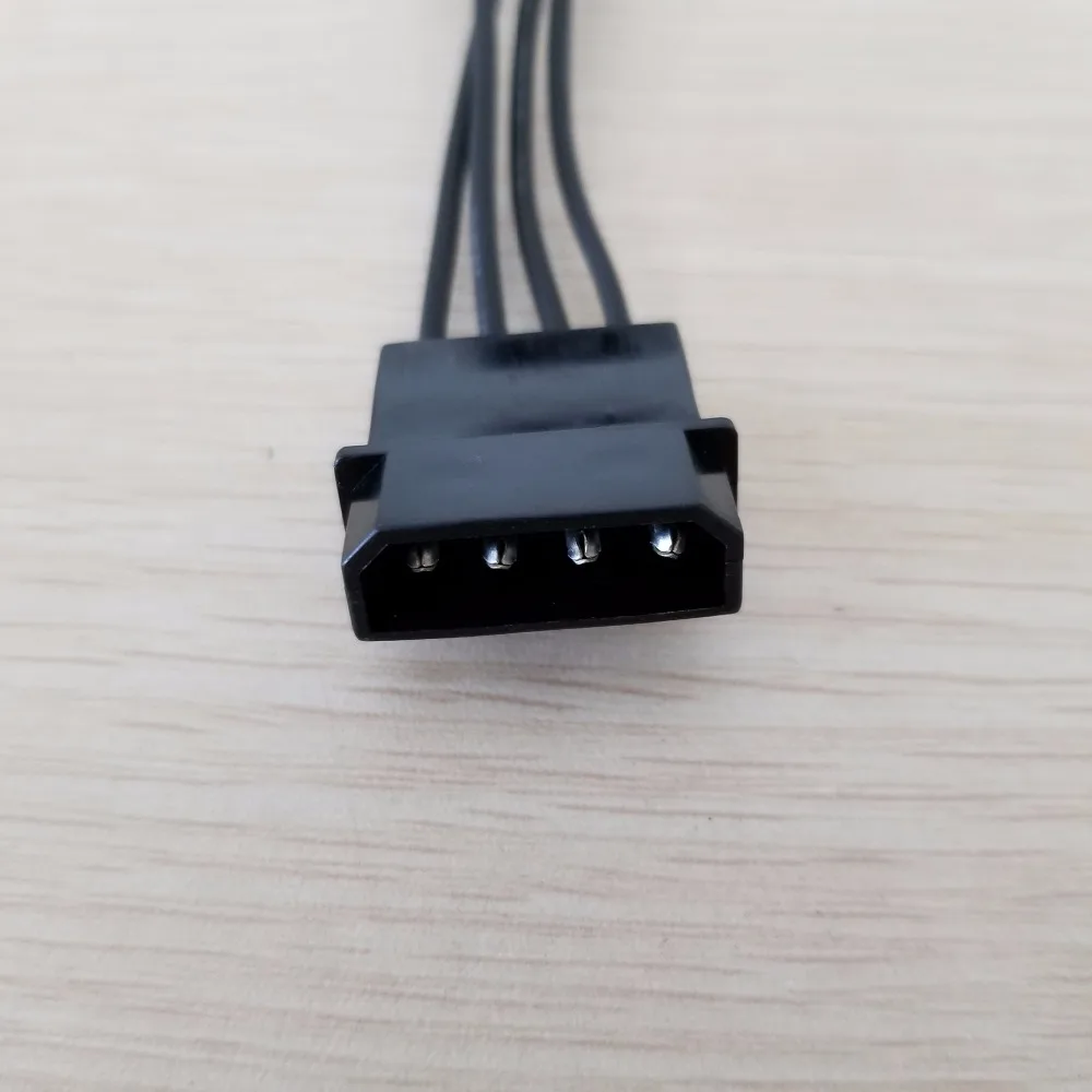 Кабель удлинитель питания Power Plus 4pin 2 x SATA 18awg 10 см|sata power|sata tosata to sata |