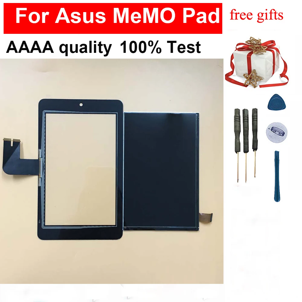 Черный для Asus MeMO Pad HD7 ME173 ME173X K00B (lcd lg) сенсорный экран сенсор дигитайзер +