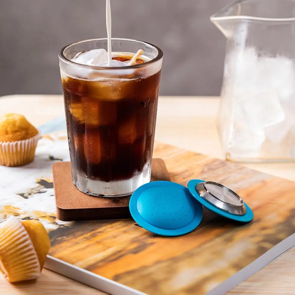 

1 Set Coffee Capsule Cup Food Grade Rust-proof Stainless Steel Miniature Refillable Coffee Capsules Cup for ZENIUS-Machine Cup