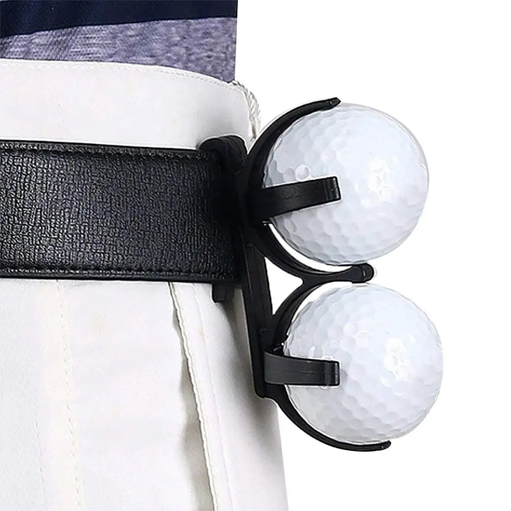

Portable Rotatable Folding Plastic Golf clip Golf Ball Holder Clip Organizer Golfer Golfing Sporting Training Tool Accessory