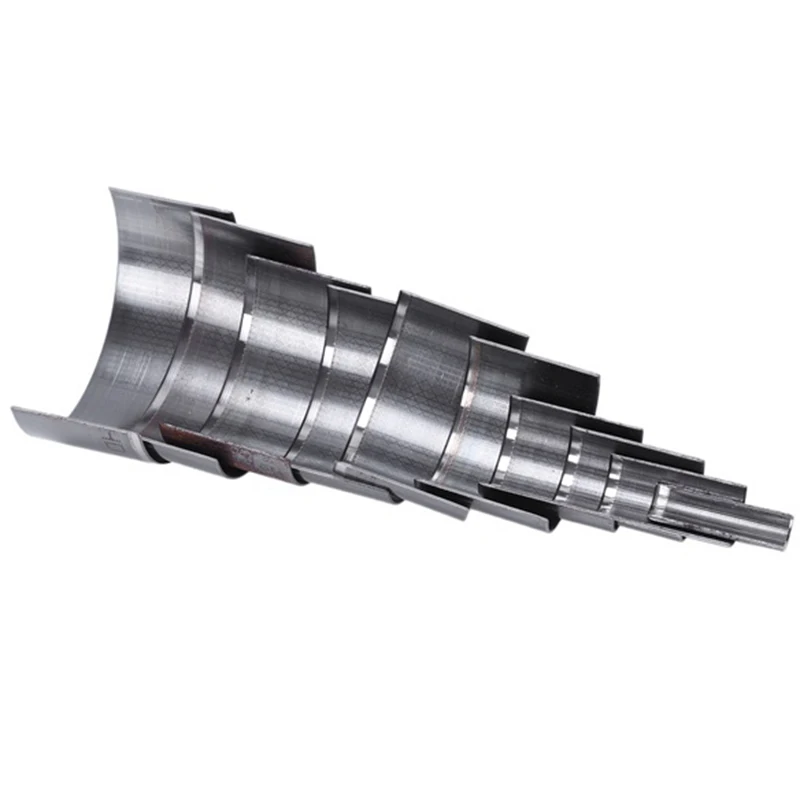 

DIY Handmade Leather Belt V-Shaped Punching Knife, Square Leather Cutter, Steel Leather Rounded Corner 15-40mm