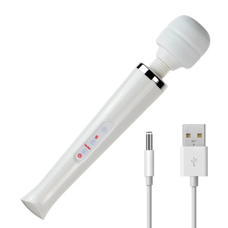 Массажер-палочка Женский 32x6 см 10 скоростей с зарядкой по Usb | Красота и здоровье