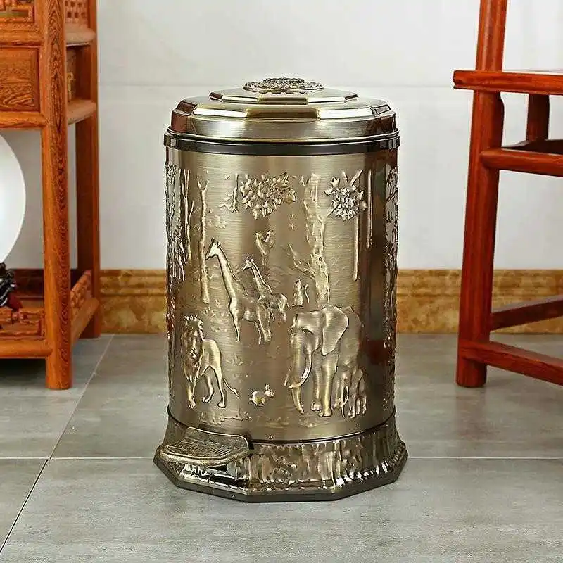 

Vuilnisbak Kosz Na Smieci Papelera Oficina Prullenbak Garbage De Pedal Recycle Bin Dustbin Lixeira Cubo Basura Trash Can