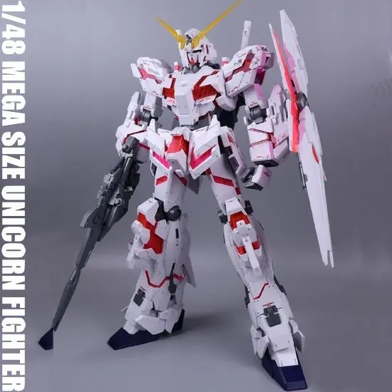 Дабан 1/48 Единорог истребитель RX 0 воина гундама в собранном виде фигурку модель