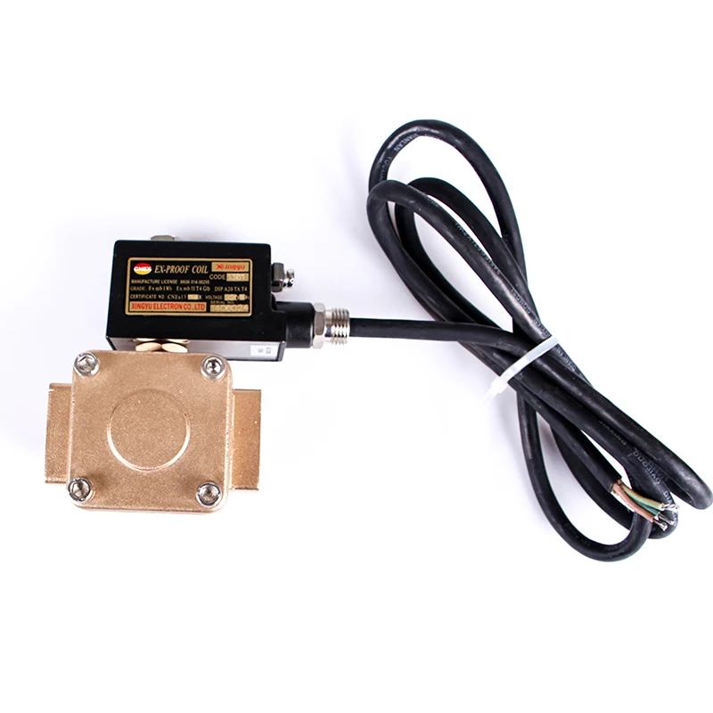 Взрывозащищенный электромагнитный клапан высокого давления 3/8 дюйма 16 кг латунь