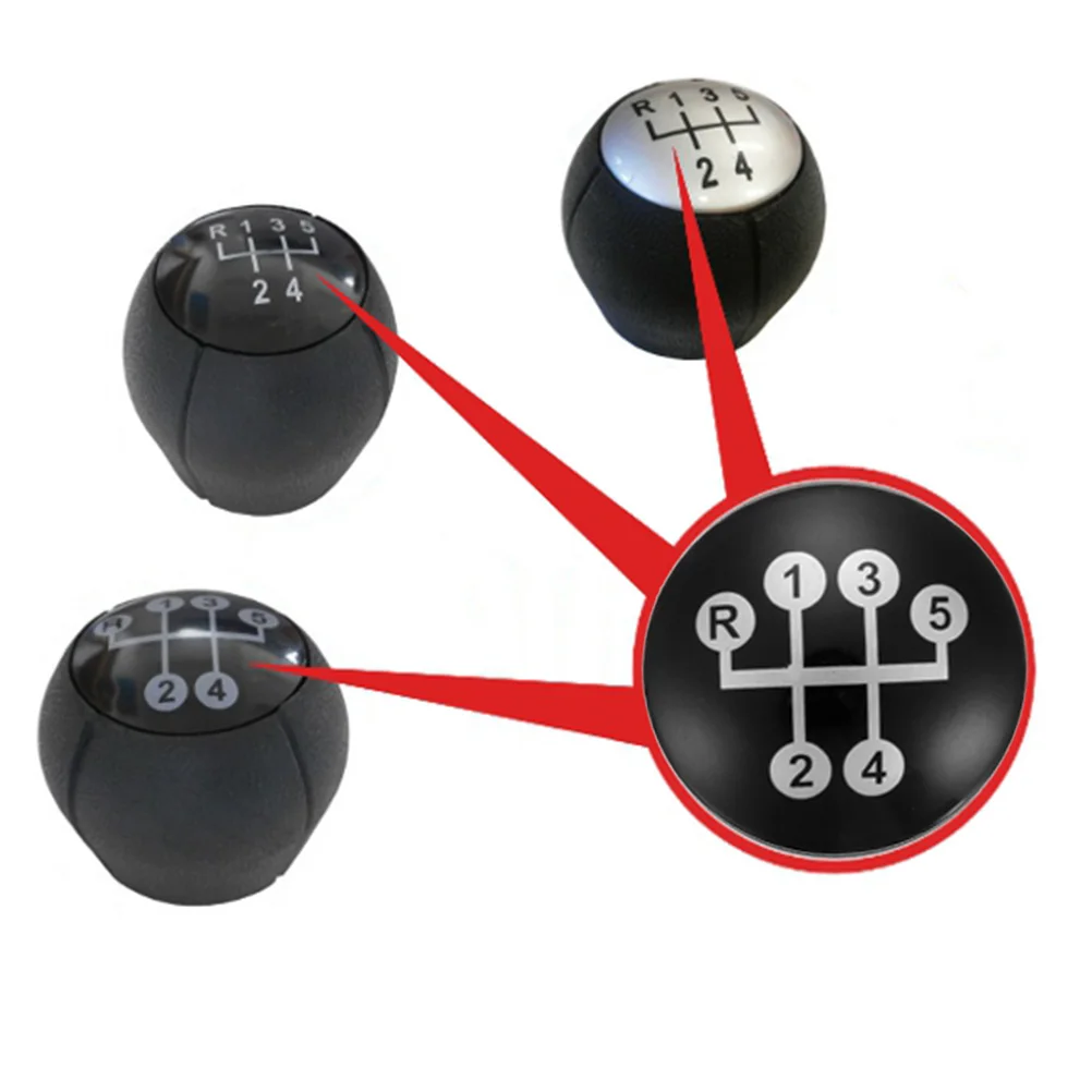 5 Speed ​​Gear Knob Cap Наклейка Обрезка знак Вставка для Opel / Vauxhall Astra Corsa Meriva Tigra Vectra Zafira
