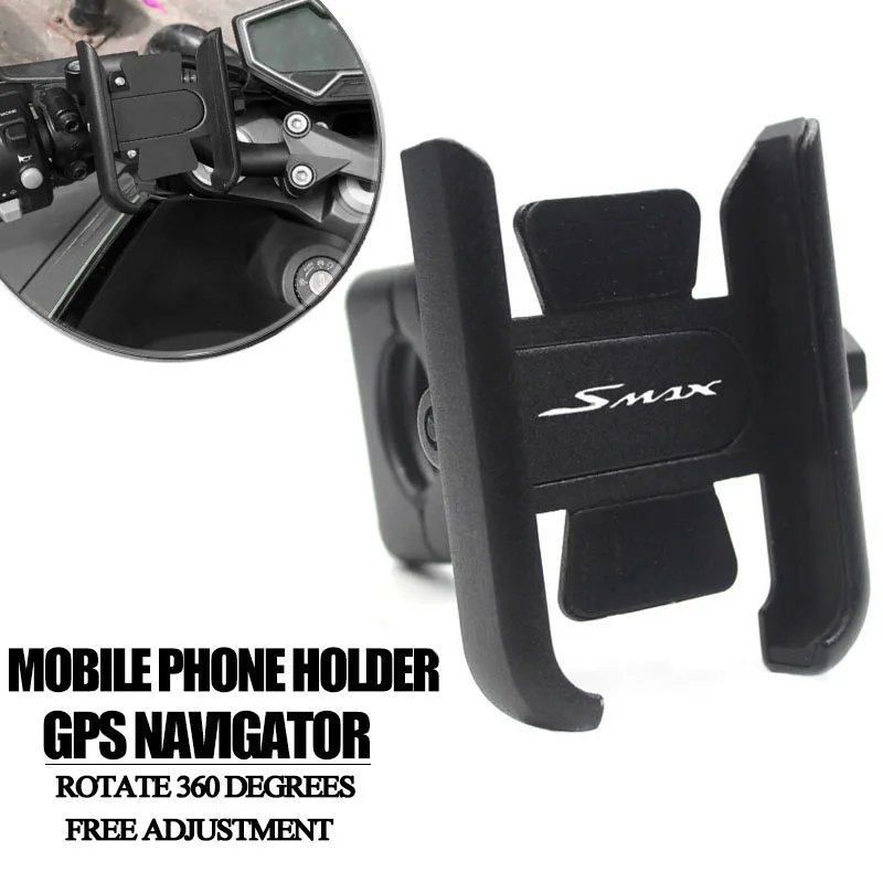 

For YAMAHA SMAX155 SMAX 155 2017 2018 2019 2020 2021 Motorcycle Accessories handlebar Mobile Phone Holder GPS stand bracket