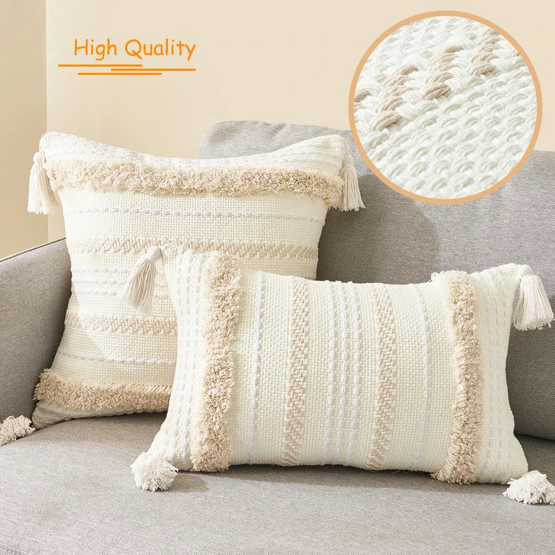 Роскошные наволочки с кисточками марокканские ворсовые кисточки для кровати
