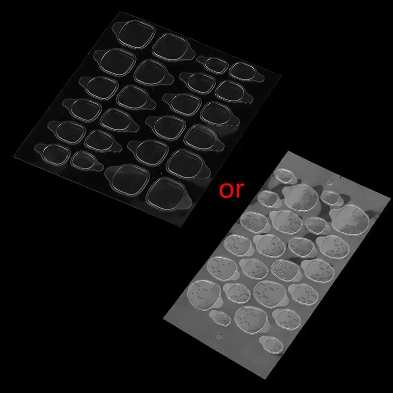 24 шт./лист Пластиковые Двухсторонние самоклеящиеся вкладки для инструментов