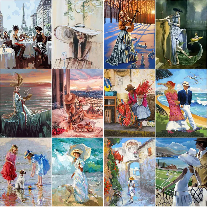 

Diy 5D Diamond Painting Seaside Vacation Posters Home Decorations Cross Stitch Art Kit Mosaic Picture Decor Handmade Gift Crafts