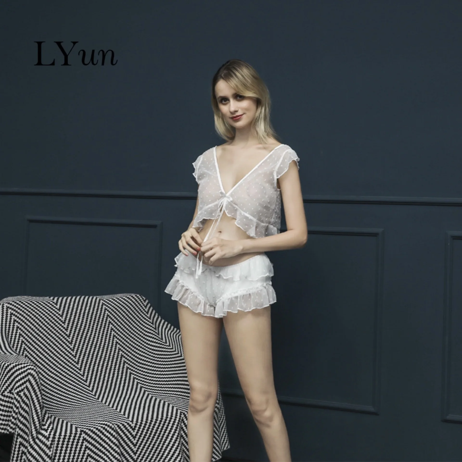 LY хит продаж сексуальный комплект из двух предметов эротическое женское белье