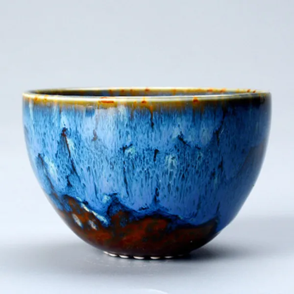 

Китайская керамическая чайная чашка с заменой печи, креативный продукт, чайная чашка кунг-фу, маленькая чайная чашка, персональная чашка, ча...