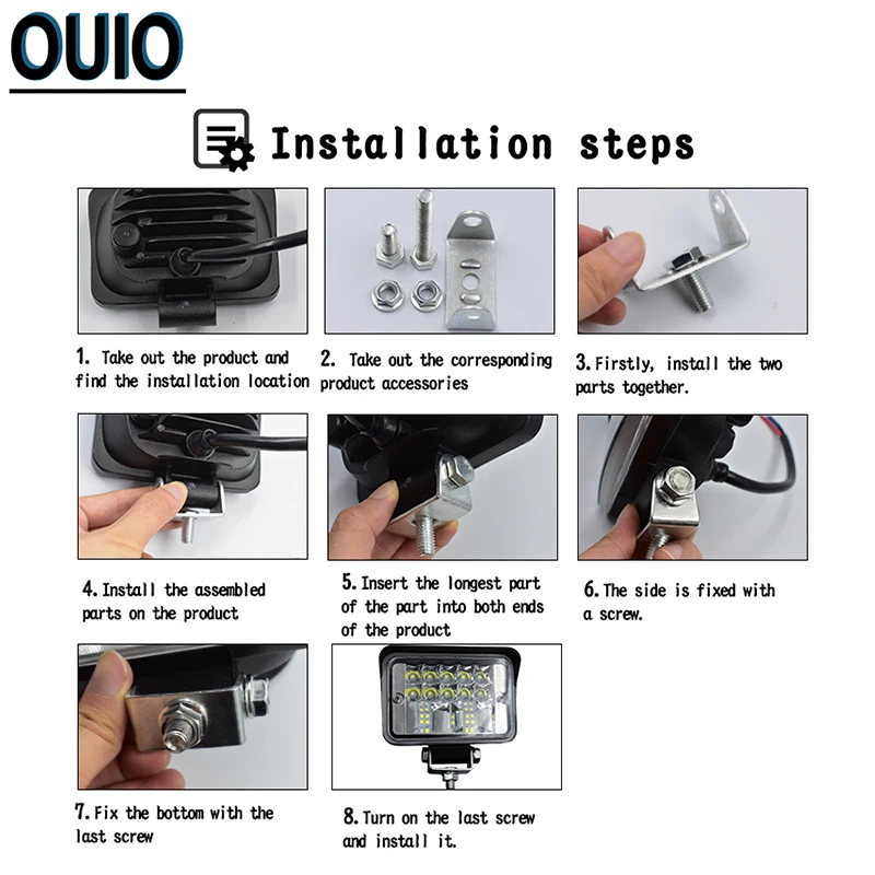 54 Вт Светодиодный светильник бар 4x4 внедорожных 12 вольт 18 светодиодный ing Car Еда