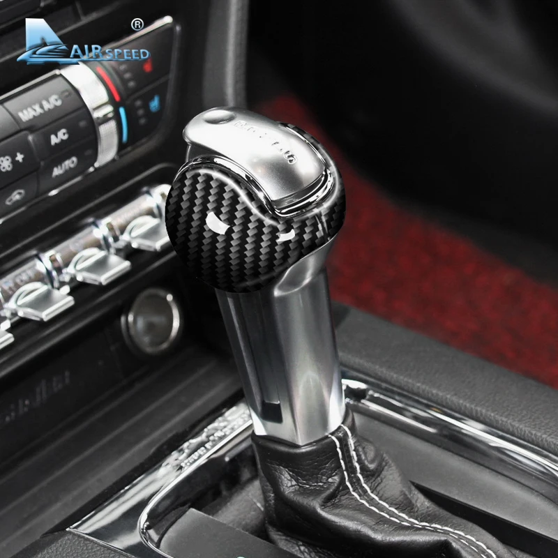 Наклейка из углеродного волокна Airspeed для Ford Mustang аксессуары 2015 2016 2017 2018 2019 чехол