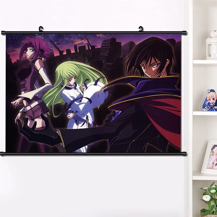 Аниме код GEASS Lelouch Lamperouge Kallen стадтфельд C.C. Наклейки на стену панно настенные