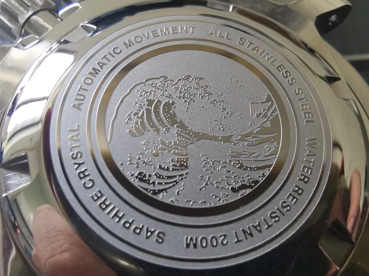 

Heimdallr Watch Accessories Canned Tuna Modified Steel Watch Case NH35A Movement/SBBN031/SKX007 300m Waterproof Watch Case