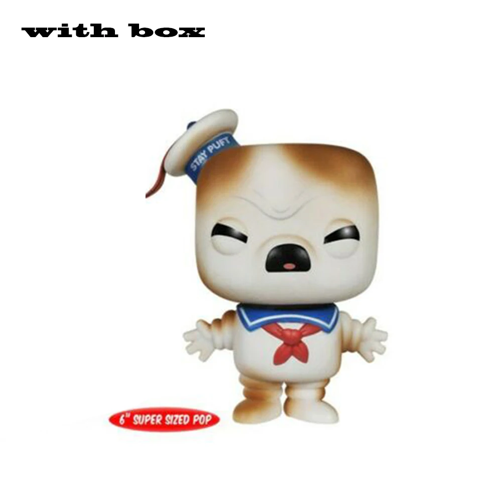

GhostBusters POP Stay Puft Marshmallow Man #109 with box Vinyl Action Figures brinquedos Collection Model Toys for Children gift