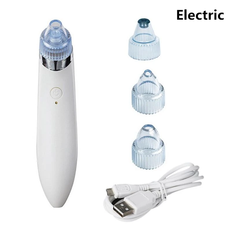 2 Modes Electric B Pore Cleaner Blackhead Remover Vacuum Electric Nose Face Black Dot Dermabrasion Deep Cleansing Skin Care Machine Beauty Tool - Цвет: 2 Modes Electric B