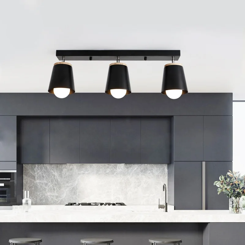 Современный белый и черный 1/2/3/4 головки люстры коридор напольный штатив с