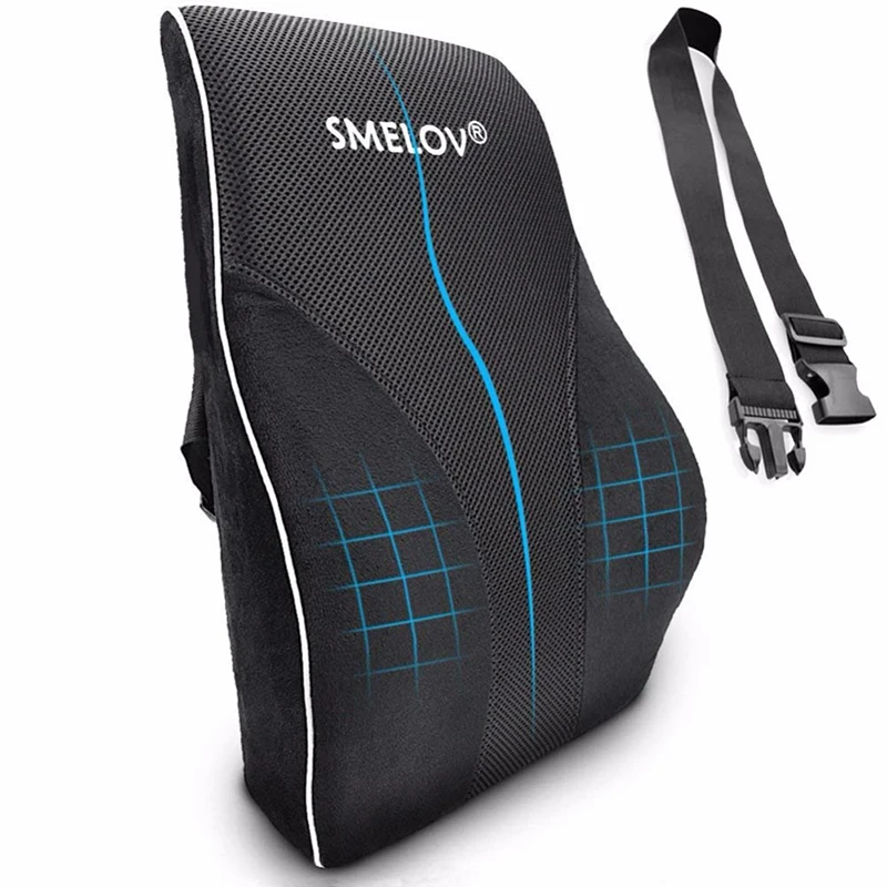 Автомобильная подушка для поддержки поясницы AAG из пены с эффектом памяти