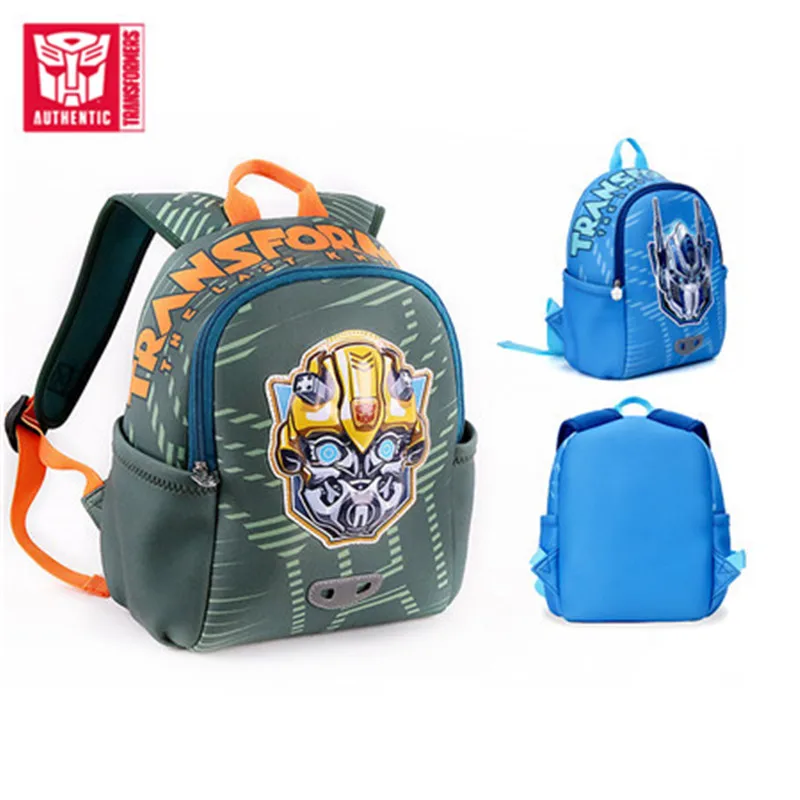 Детский рюкзак с рисунком трансформеров унисекс школьный водонепроницаемый