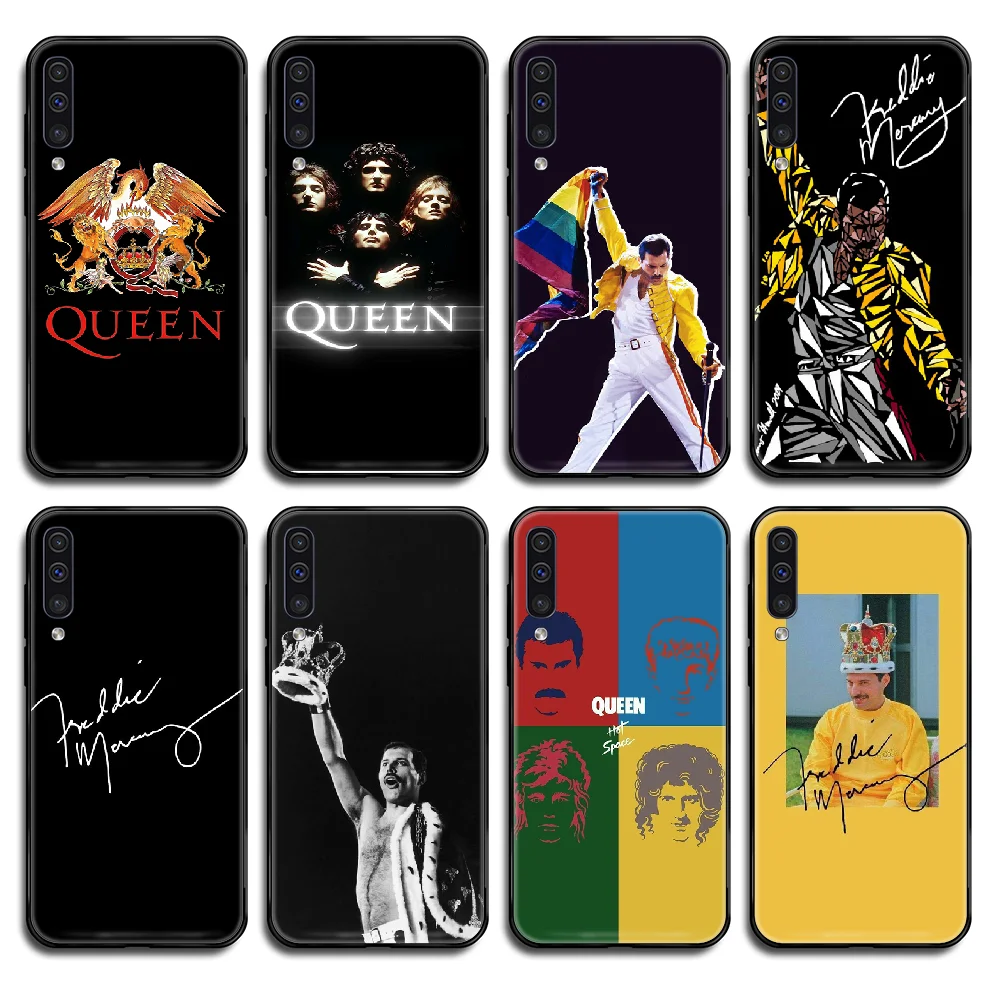 Freddie Mercury Queen чехол для телефона Корпус Samsung Galaxy A C Note 3 4 5 6 7 8 10 20 40 50 70 E S Plus Pro черный |