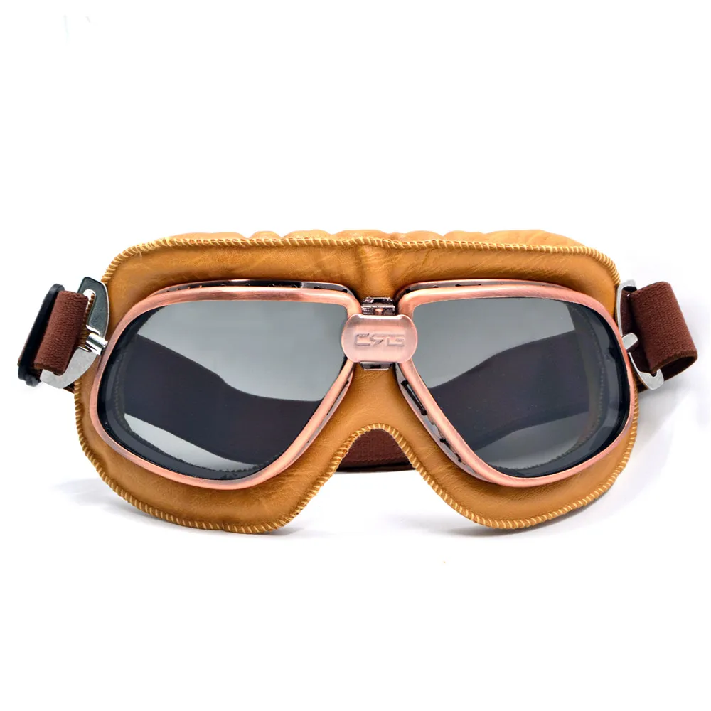 

JAER мотоциклетные винтажные Ретро очки для старой школы, очки для спортивных гонок, внедорожных пилотов, велосипедных очков