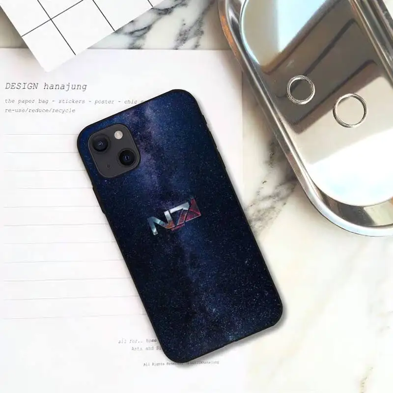 Чехол для телефона N7 Mass Effect iPhone 11 12 Mini 13 Pro XS Max X 8 7 6s Plus 5 SE XR | Мобильные телефоны и