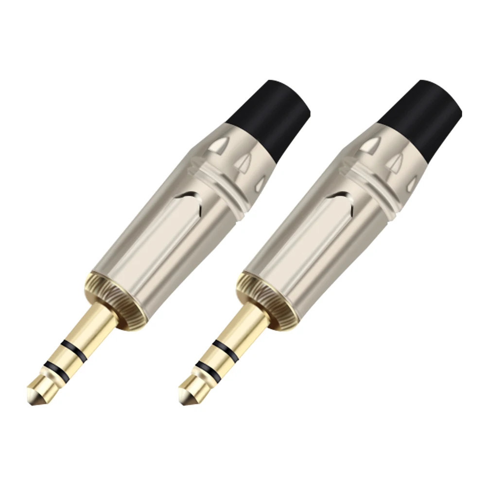 2 шт. Аудиоразъемы 3,5 мм 3-полюсные  R TC167 черные и красные