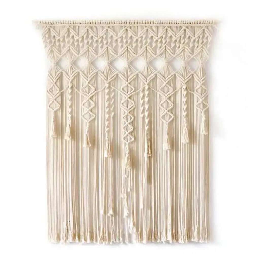 Занавес макраме богемное плетение настенная подвеска дверная штора окна