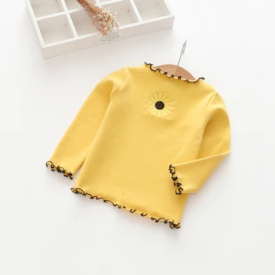 Блузка для маленьких девочек одежда детей Сезон весна-осень Детские рубашки