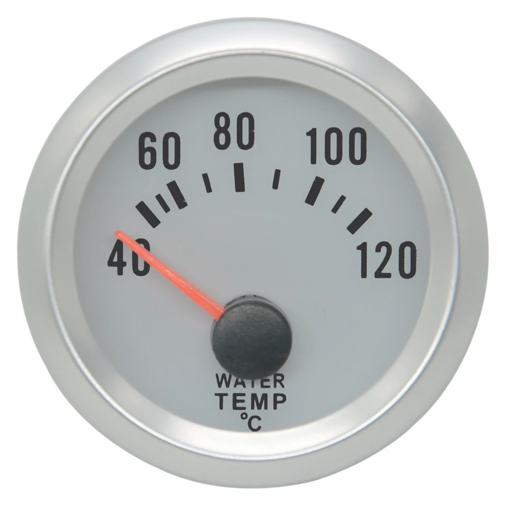 Датчик температуры воды Dragon 52 мм измеритель с синей подсветкой 12 В для