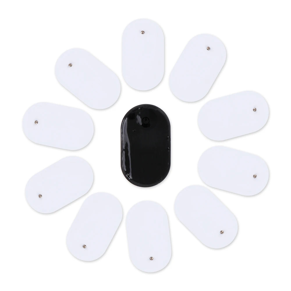 EMS электрод колодки Замена для Десятки машина терапия массажер похудения тела