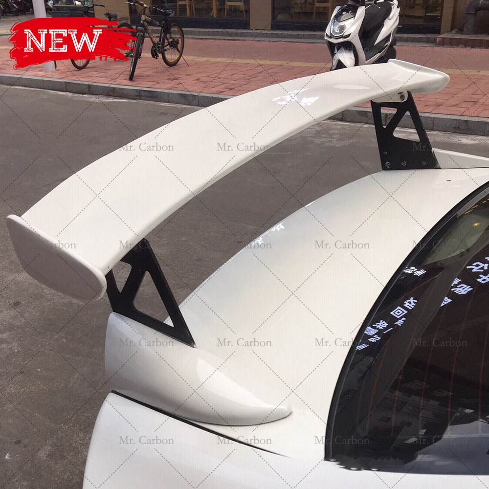 Для CIVIC FD2 Тип R K20A MUGEN-STYLE углеродное волокно стекло GT Спойлер отделка кузова