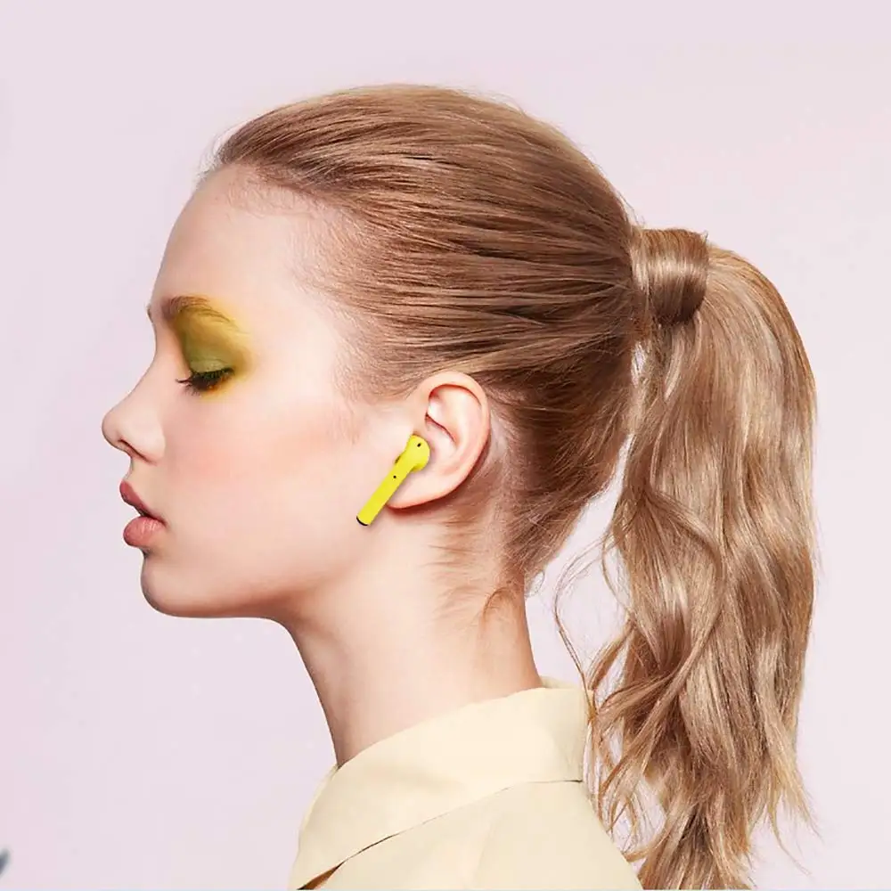 Новый дизайн Macaron Inpods 12 TWS беспроводные наушники басовый звук 5 0 Bluetooth