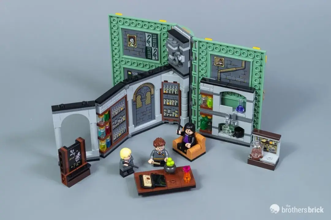 

2021 New In stock Movie 76382 76383 76384 76385 Magic classroom building blocks building blocks toys children's gifts