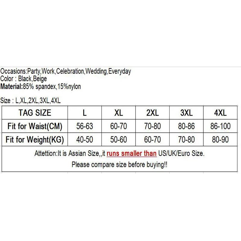 

Plus Size Slimming Women Waist Trainer Body Shaper Butt Lifter Pants Shapewear Tummy Control Underwear