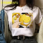 Футболка женская с героями мультфильмов, модный топ в японском стиле аниме, кавайная Эстетическая рубашка, лето