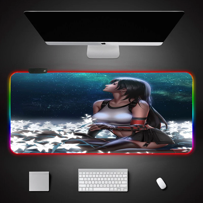 

Коврик для мыши большой размер игровой коврик для клавиатуры Rgb Коврик Для Мыши Компьютерный игровой коврик Настольный коврик для мыши Ковр...
