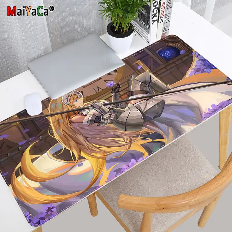 

MaiYaCa Fate Apocrypha Simple Design Rubber Mouse Durable Desktop Mousepad Size for Keyboards Mat Mousepad for boyfriend Gift
