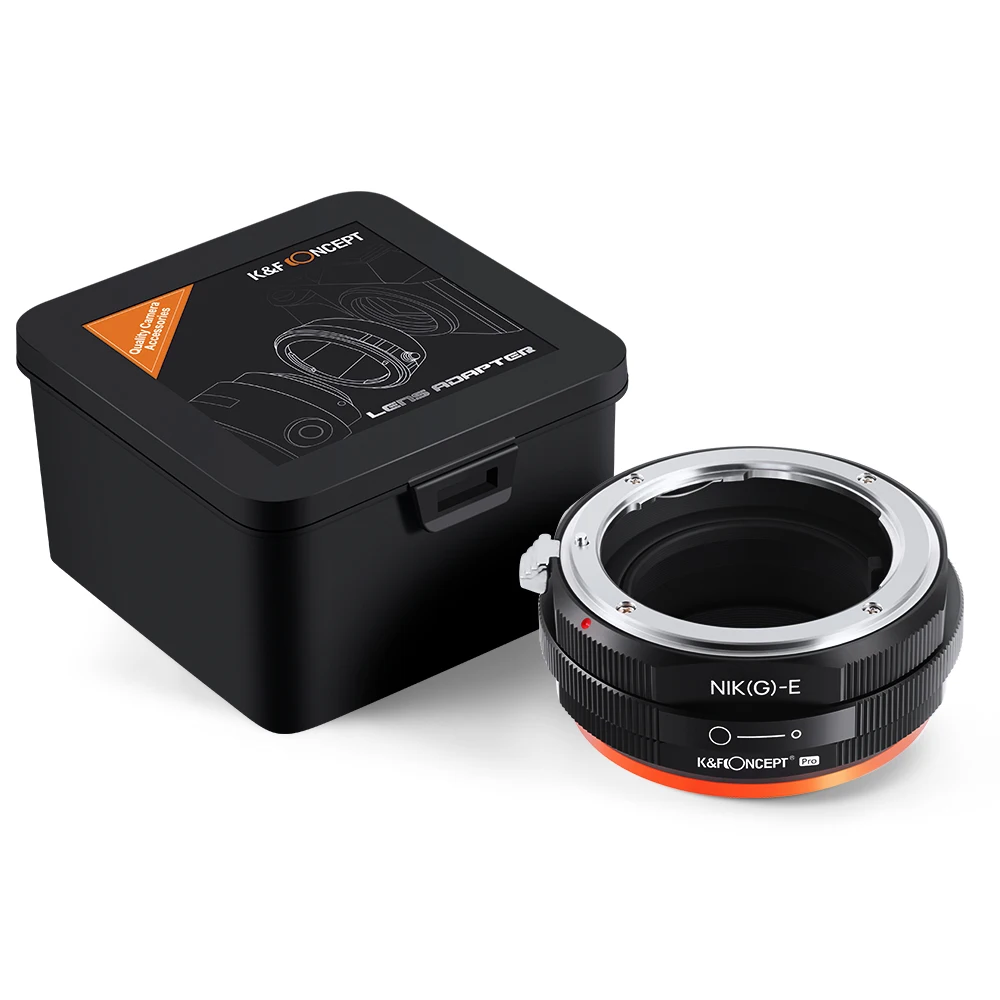 K &amp F адаптер с крышкой объектива для Nikon G mount lens к Sony E NEX a5000 A7II A7R a6400 a73 a7R3 |