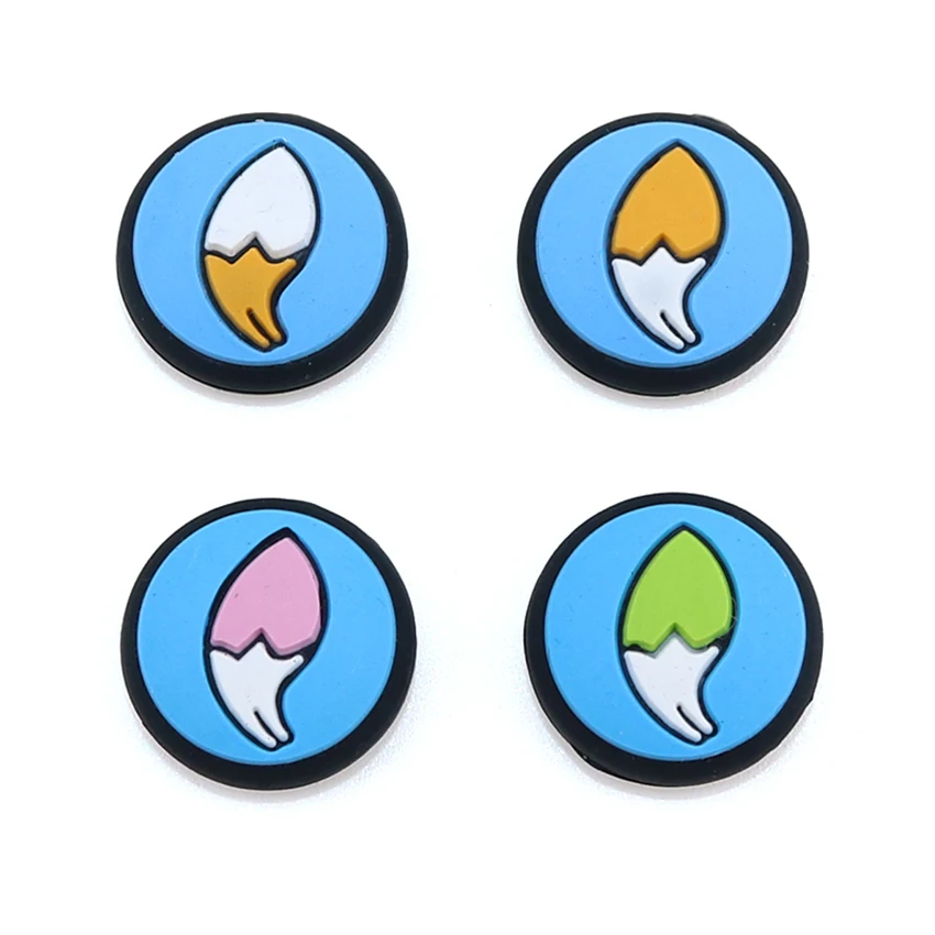 

4pcs For Nintend Switch lite cat claw rocker caps joy-con NS Animal Crossing silicone protective cap